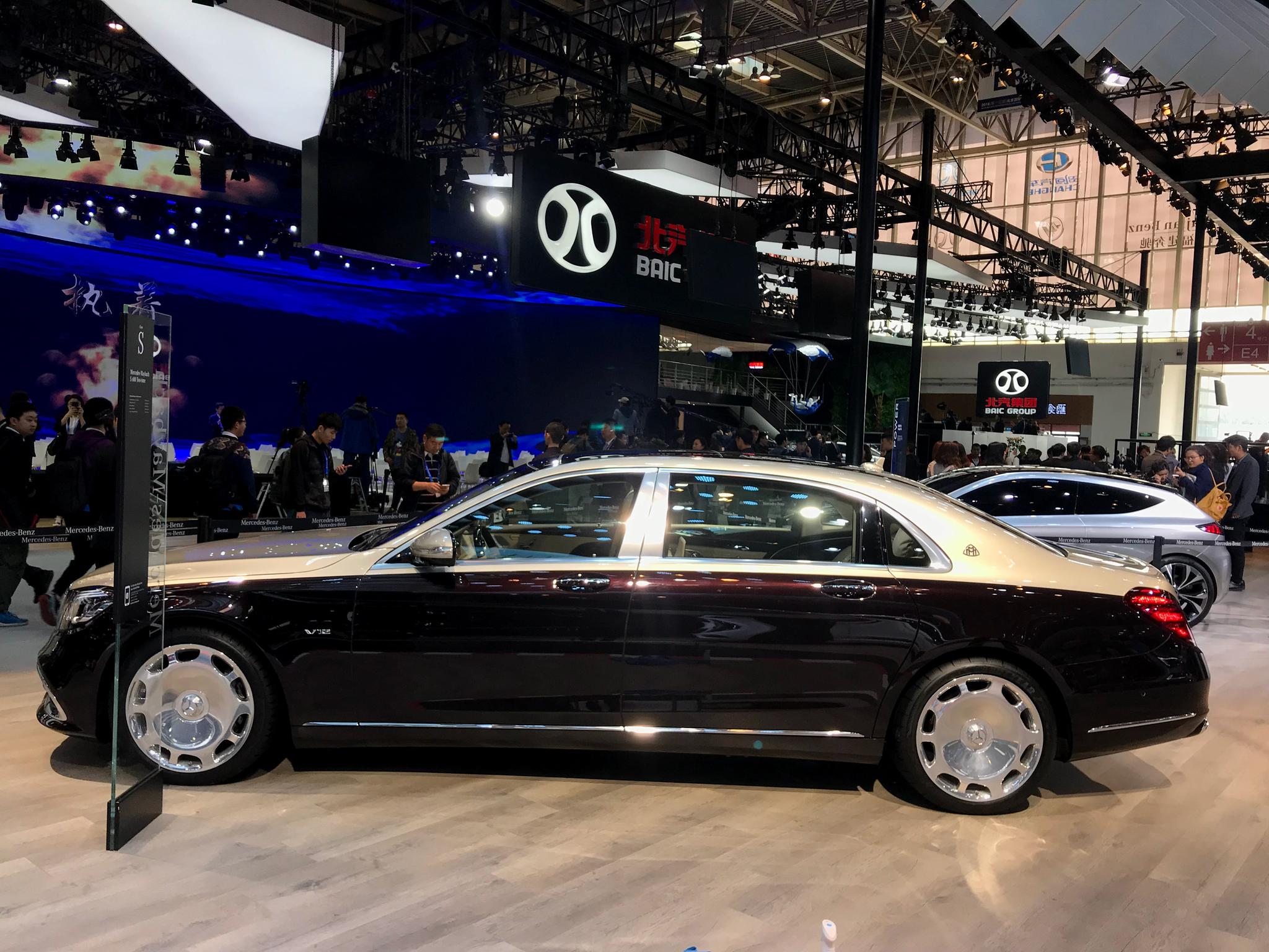 北京国际车展,梅赛德斯maybach s680,怎么样?