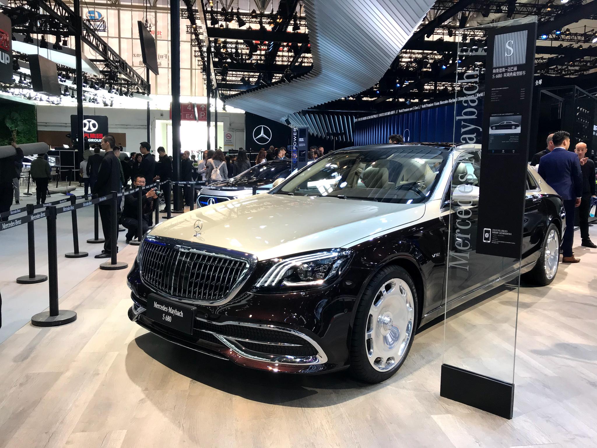 北京国际车展,梅赛德斯maybach s680,怎么样?