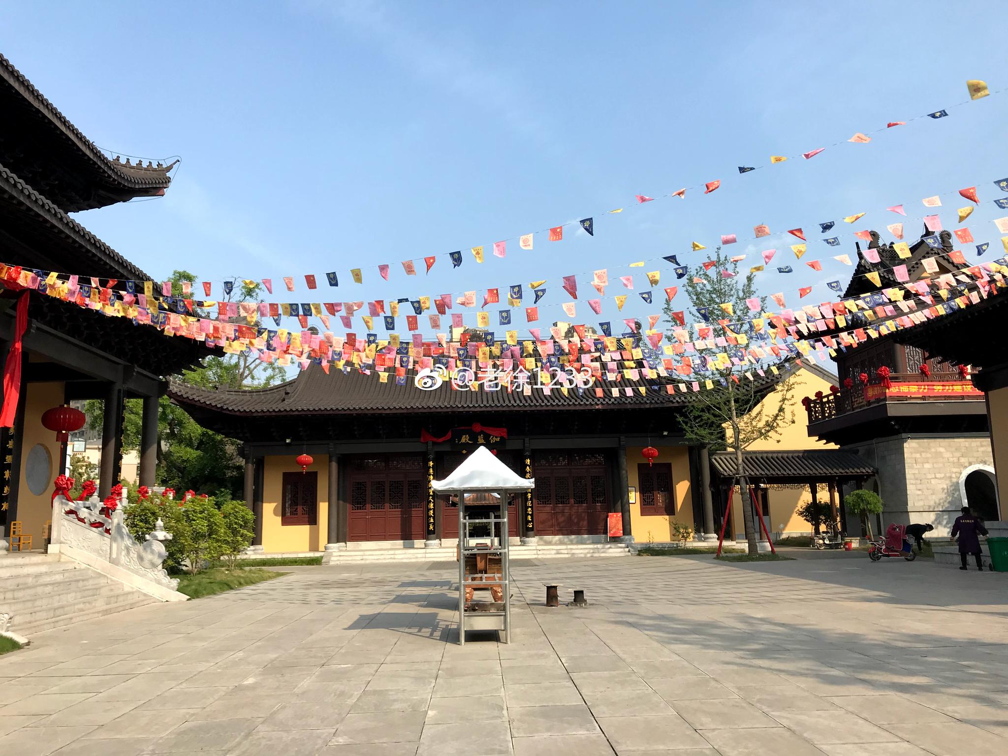 淮安青龙寺原名青龙庵坐落于里运河北岸越河街