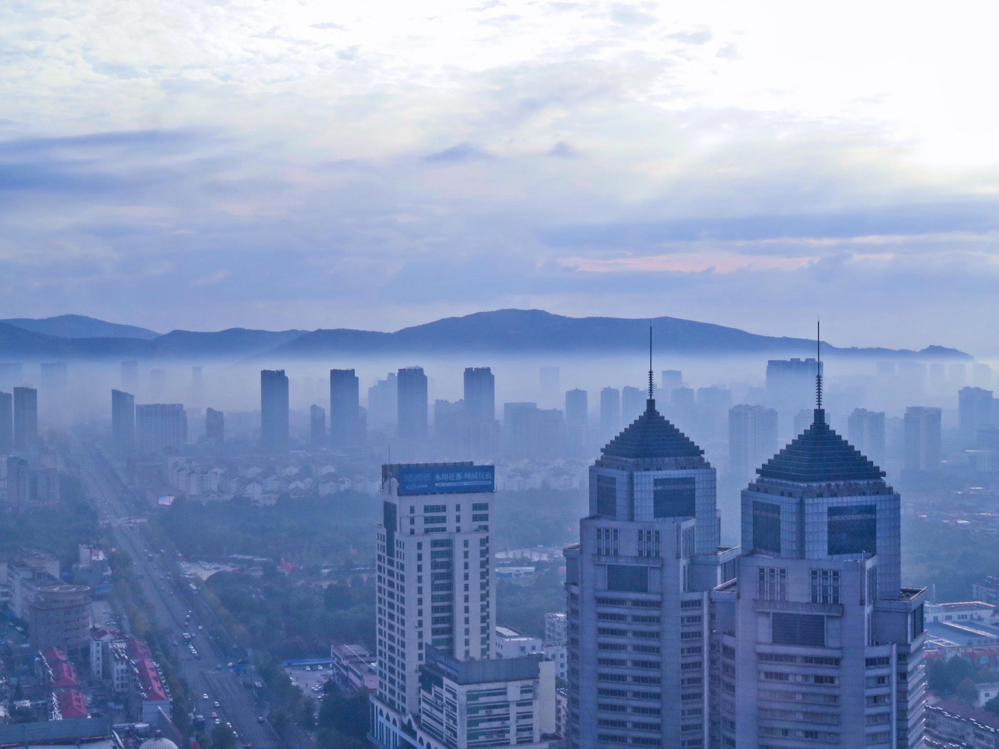 连云港一座早起就能看见云海的城市