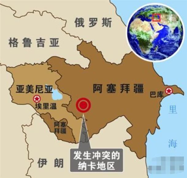 苏联还没解体,两个加盟共和国为了块飞地打了起来,至今还是死敌