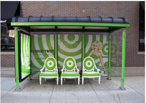 全球创意公交车站,等车的快乐