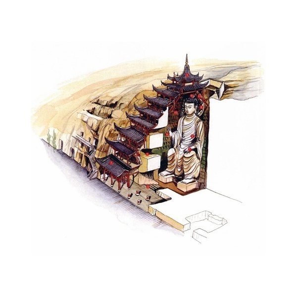 解剖中国古建筑 / 出自李乾朗先生的《穿墙透壁|古建筑|古迹|剖视_新浪新闻