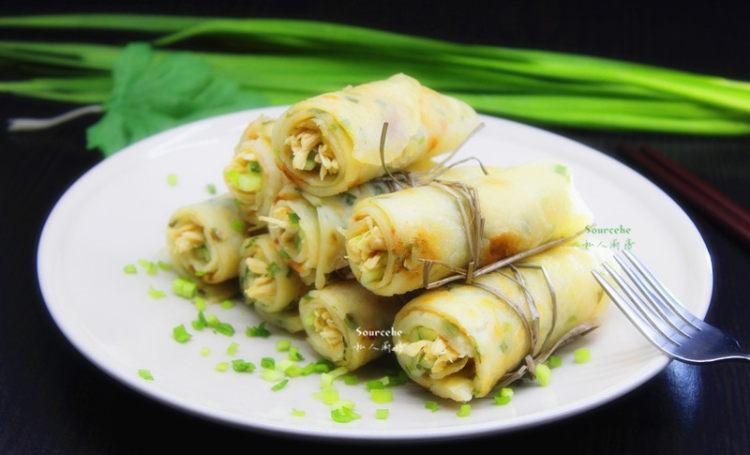 鸡丝肉卷饼的家常做法