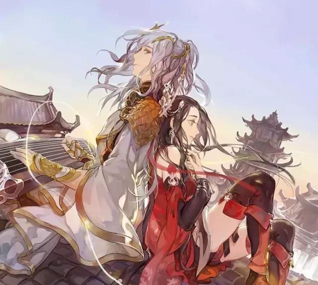 爱情动漫情侣之表达