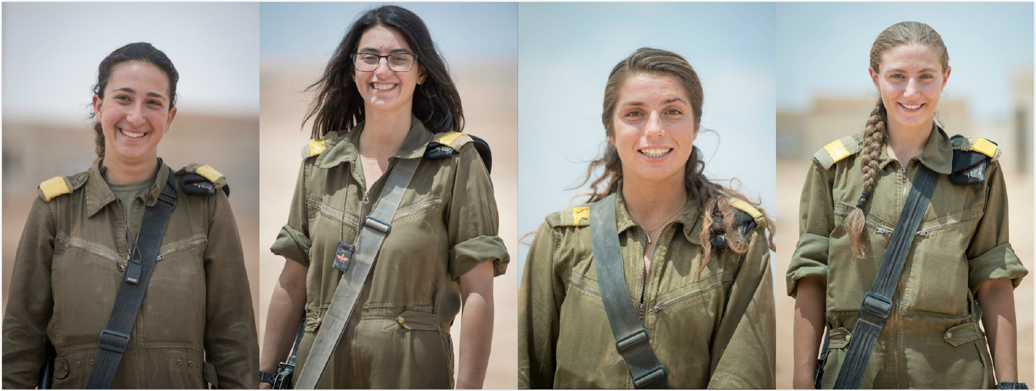 史上首次!4名女兵完成了以色列国防军的坦克指挥官课程_新浪看点