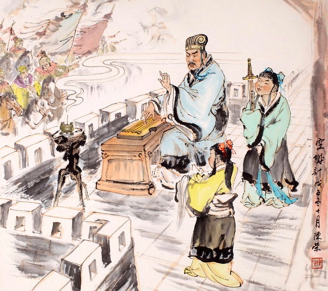 国画家陈荣:水墨状写三国演义人物,再现古典文学优美意境