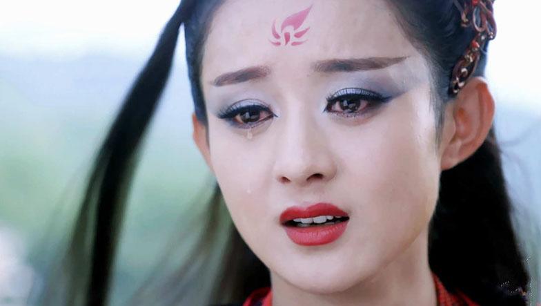 "哭比笑还动情"的古装美人,赵丽颖哭出红血丝,杨颖又被吐槽了