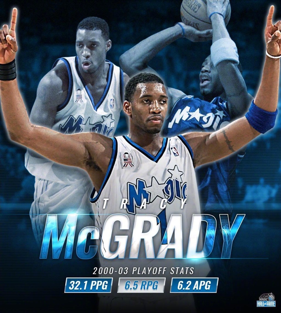 麦迪正式入选魔术队名人堂!在今天比赛中