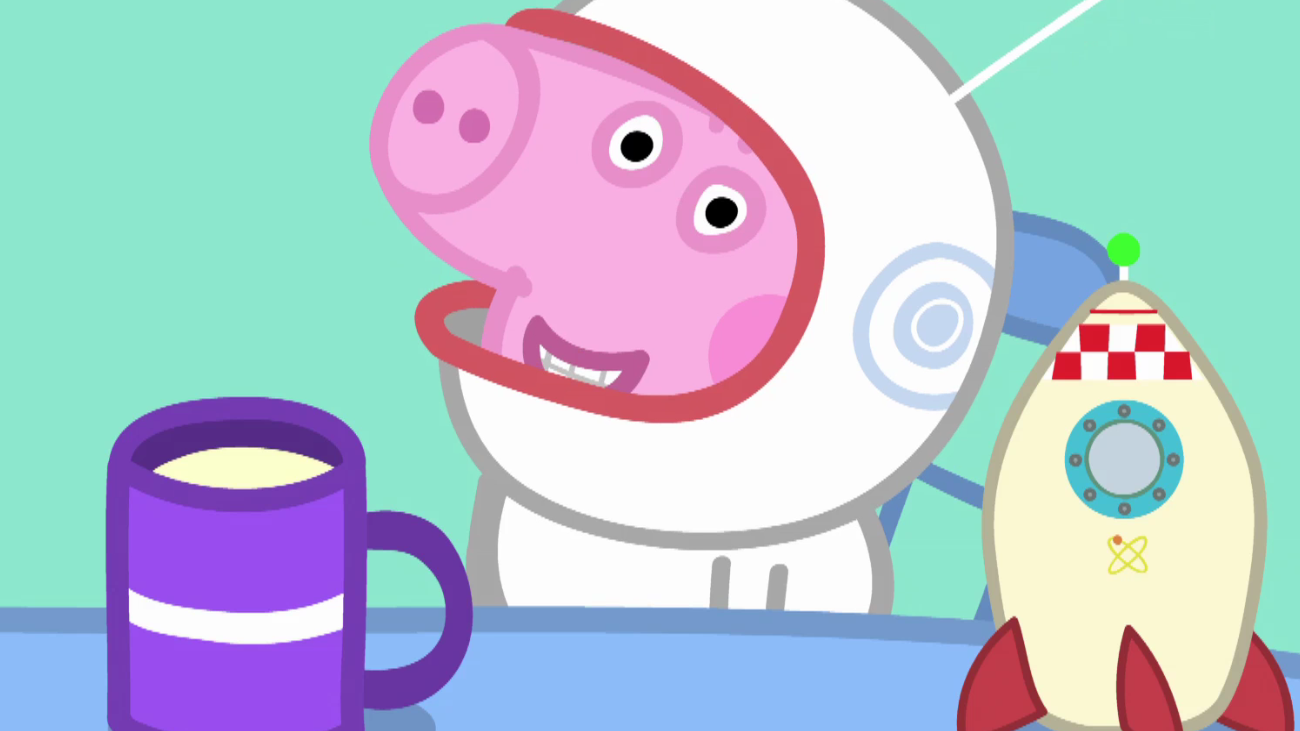 乔治在雪地里摔倒了这是怎么了