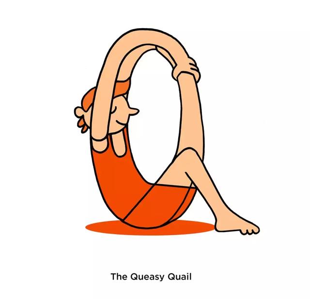 英文字母设计瑜伽风