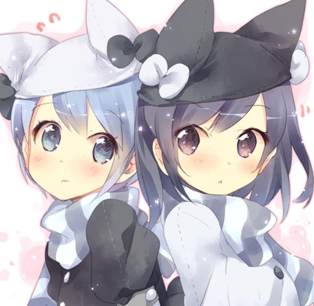 动漫美图:身边有一个好闺蜜,每一天的生活都会多姿多彩!