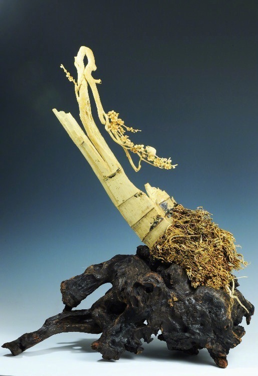 秋人的竹雕艺术