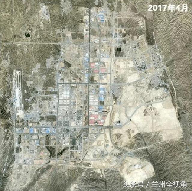 兰州新区从荒地到城市 7张卫星图记录秦王川8年变化