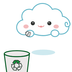 "公民十条"微信表情包上线!让云小朵的绿色生活占领你的手机吧