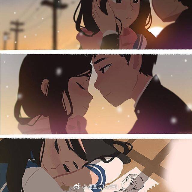 印度尼西亚插画师 dike akbar 青春期的少男少女们插画设计作品年少时