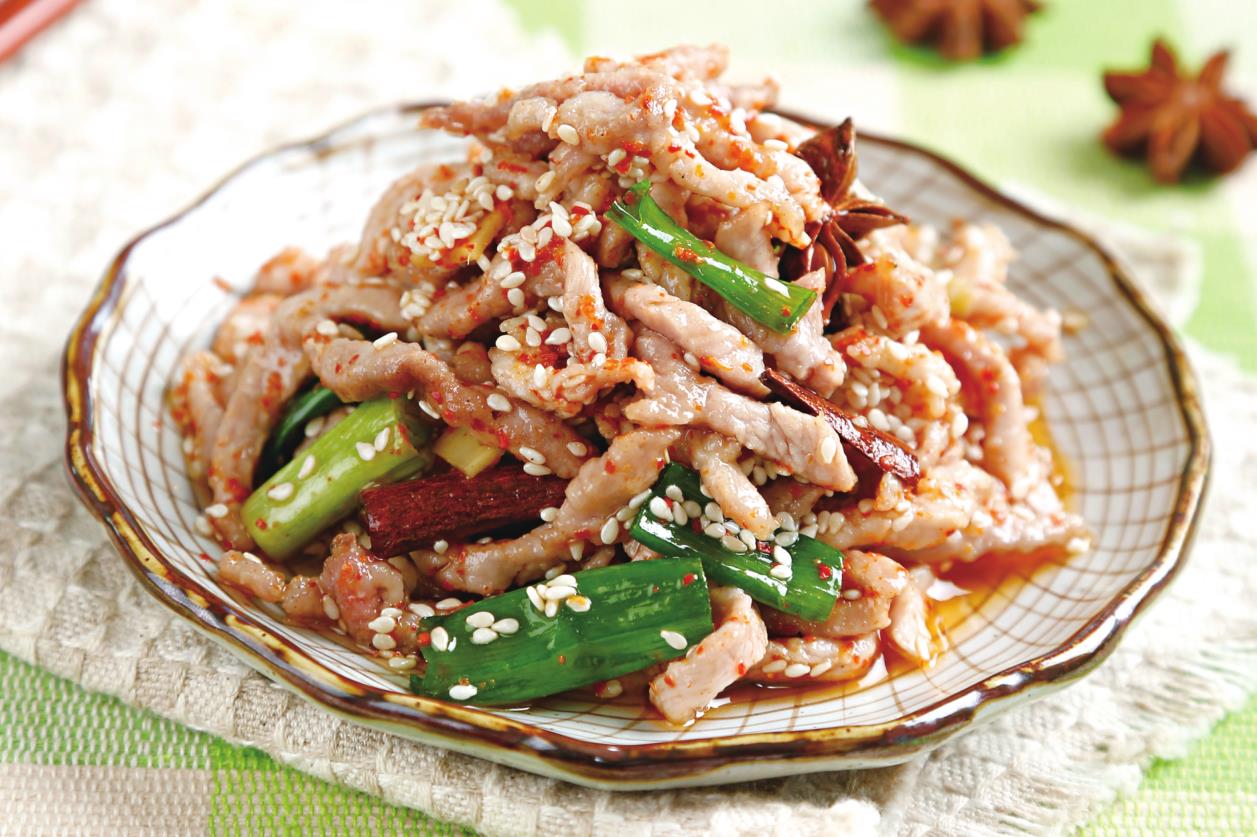 一道看似普通,家常的芝麻肉丝,确是让我欲罢不能.