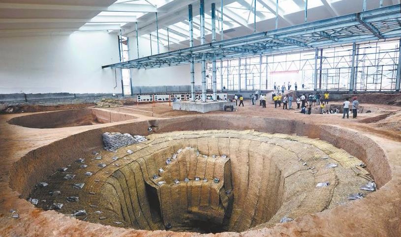 直击隋炀帝修建的含嘉仓:曾储存中国一半粮,千年谷粒能发芽