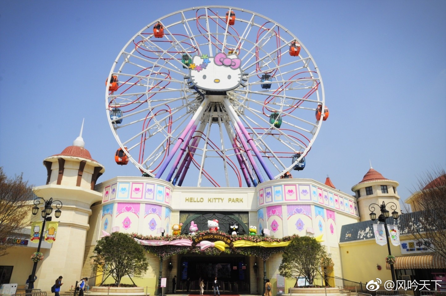 旅行到湖州安吉,发现这里居然有一个杭州hello kitty乐园