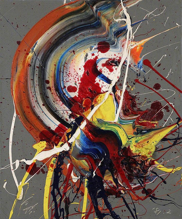 色彩情绪 | kazuo shiraga