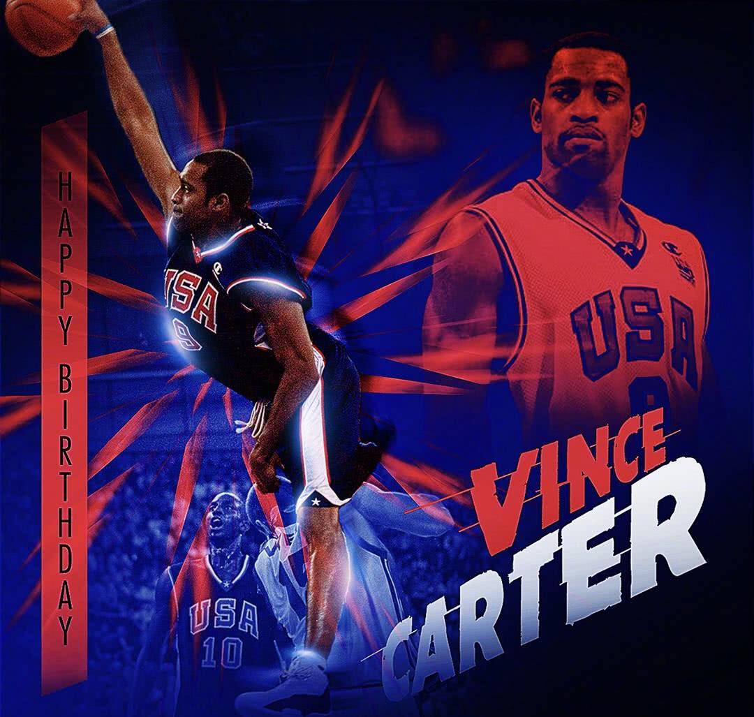 永远飞翔的ufo,拜托请再多扣几次篮——致敬文斯·卡特