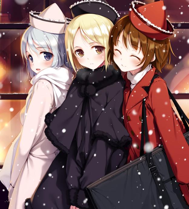 动漫头像:好闺蜜系列美图,开心的事情就是喜欢与你分享!