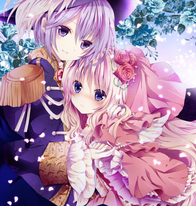 二次元|壁纸|情侣_新浪新闻