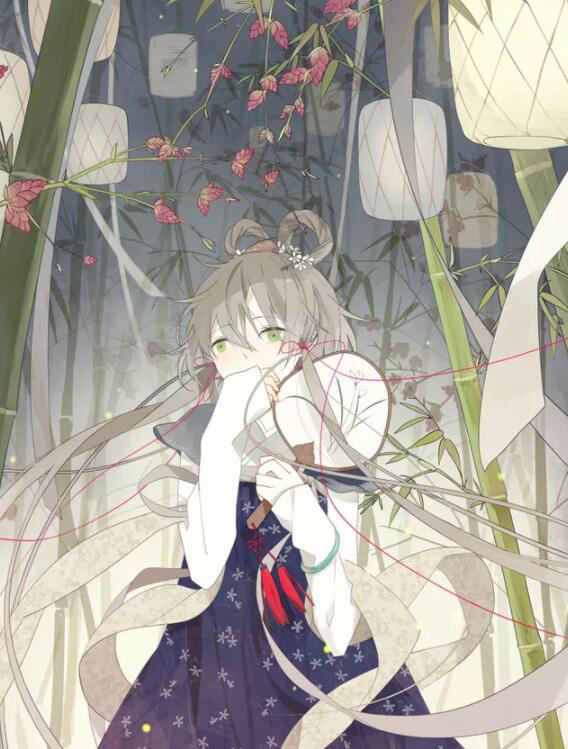 动漫二次元洛天依可爱壁纸给你倾城的温柔恋我半世的流离