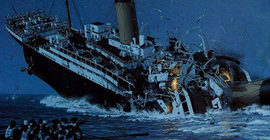 诺曼底号沉船事件图片