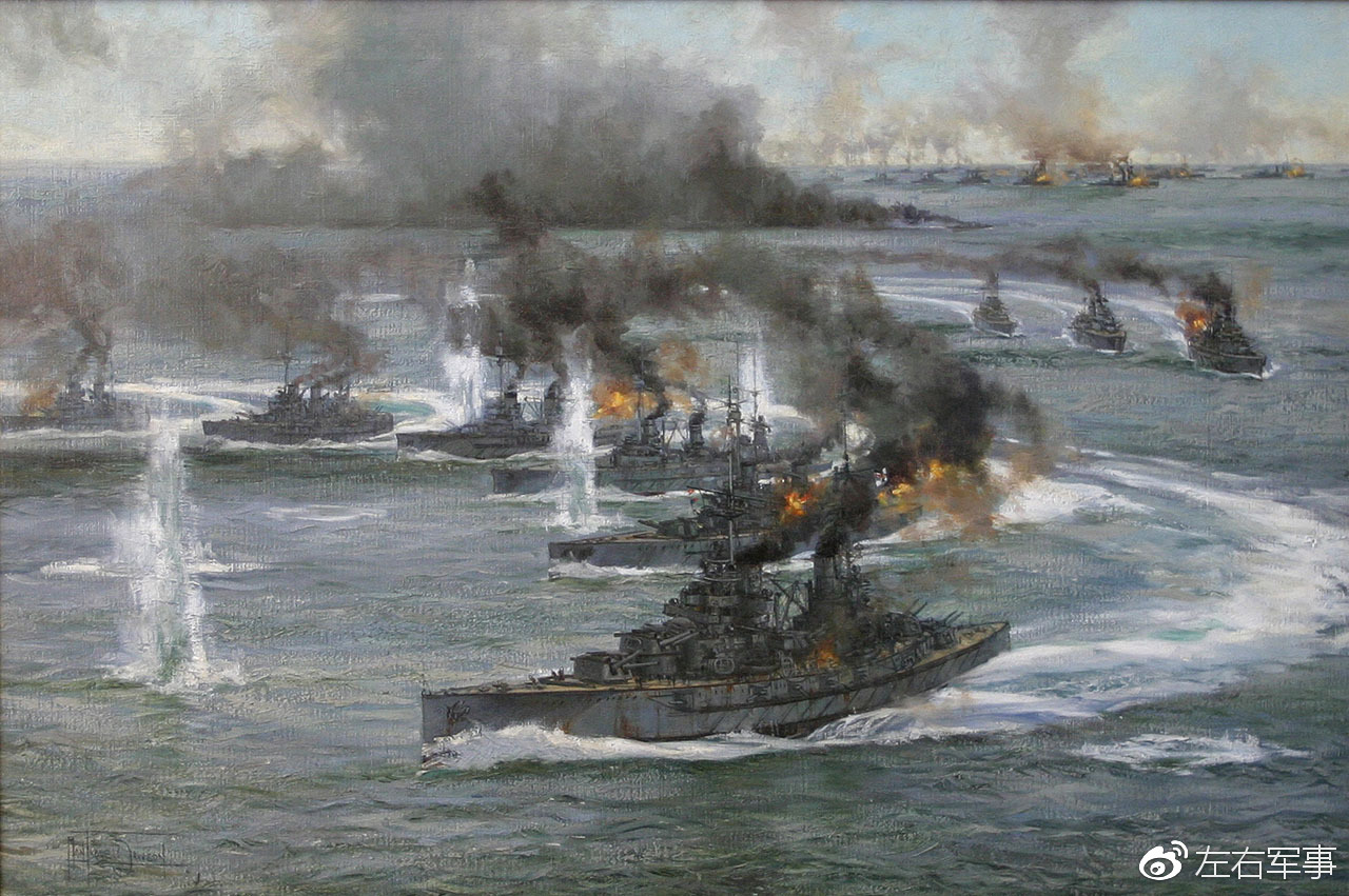 274艘战舰 7万名水手之间的大混战——日德兰半岛大海战