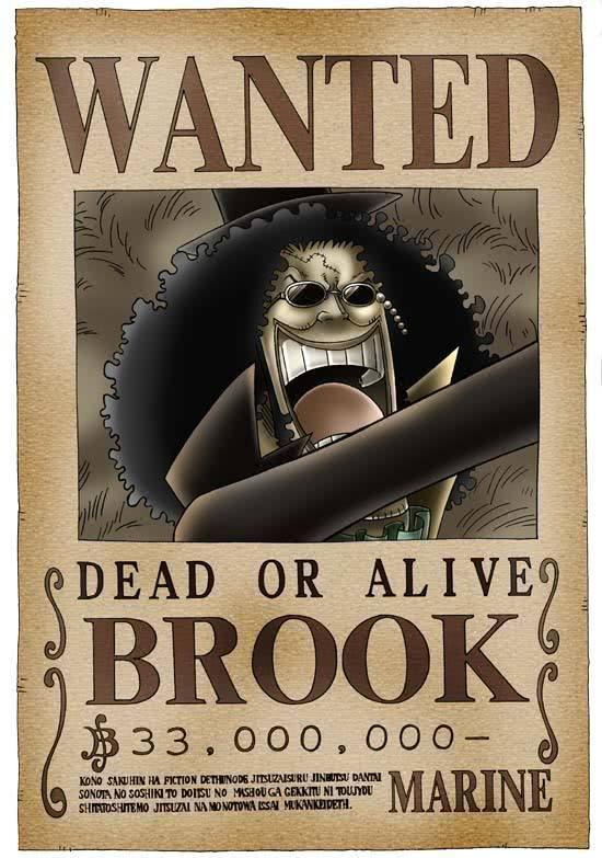 布鲁克弗兰奇第一次被通缉是在司法岛上,那时候刚出现的弗兰奇,实力