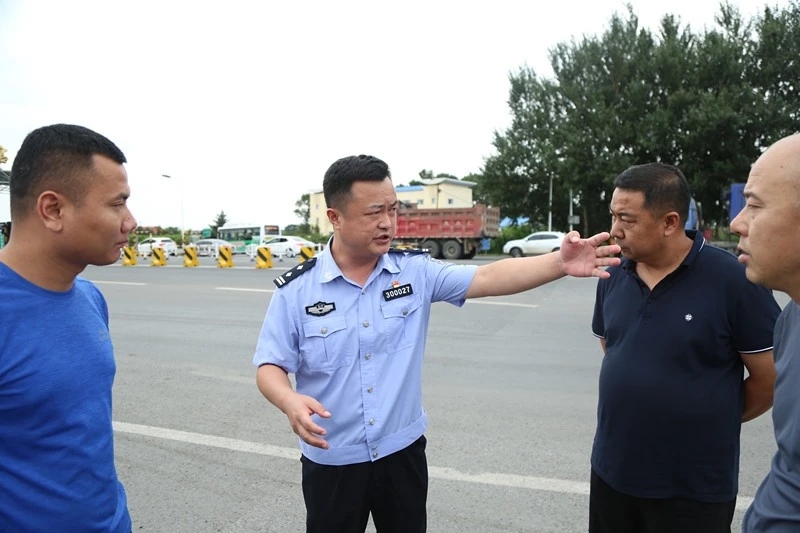 分局和四平市公安局刑警支队组成的抓捕组,远赴内蒙古自治区通辽市