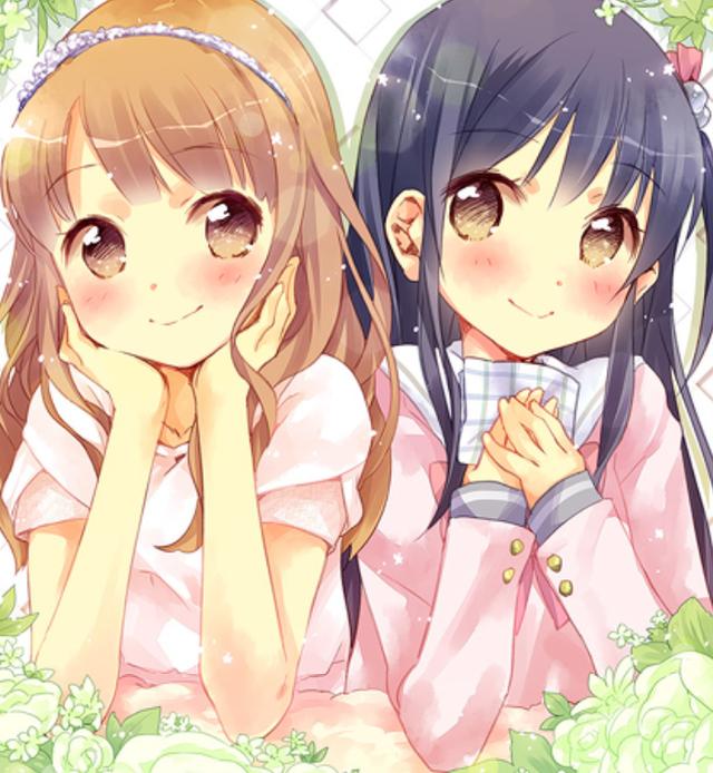 动漫美图:身边有一个好闺蜜,每一天的生活都会多姿多彩!