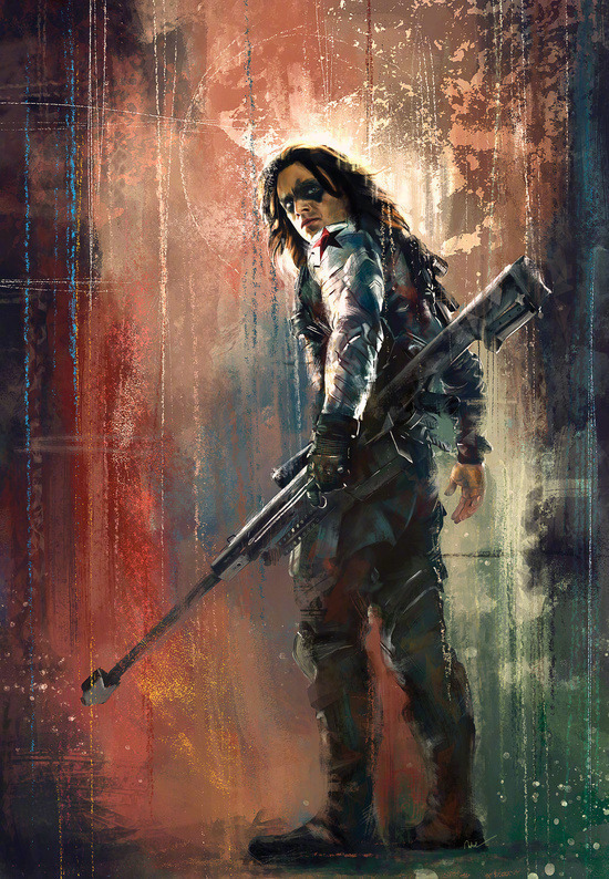 来自wisesnail漫威超级英雄肖像画作品