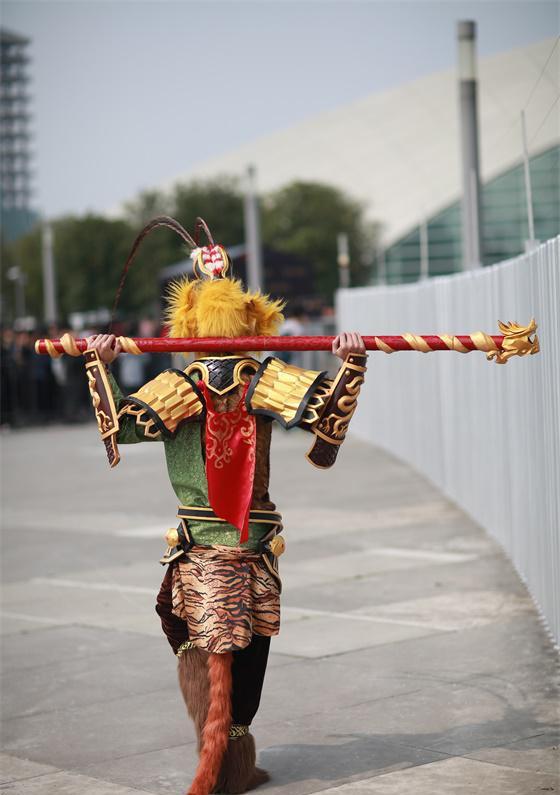 齐天大圣cos亲临dota2亚洲邀请赛