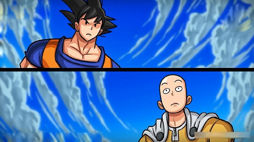 一拳超人大战卡卡罗特战后两人有了孩子像琦玉还是孙悟空