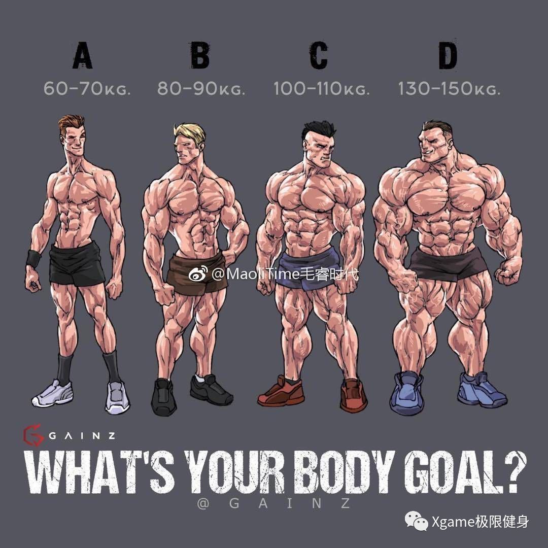 ABCD哪个是你的身材目标？