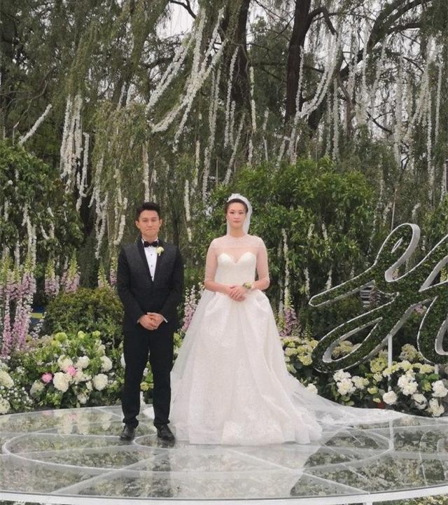 惠若琪大婚最全婚礼照片惠若琪穿白纱婚服美若仙子与老公热吻