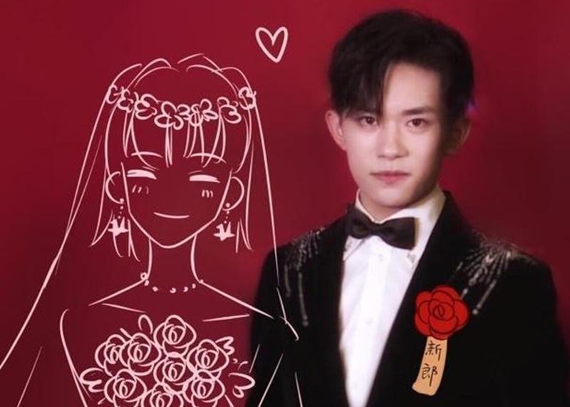 易烊千玺新造型秒变结婚照粉丝脑洞大开纷纷争当新娘