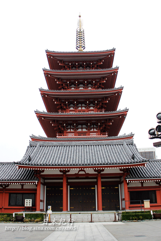 走访日本东京如雷贯耳的旅游景点-浅草寺雷门