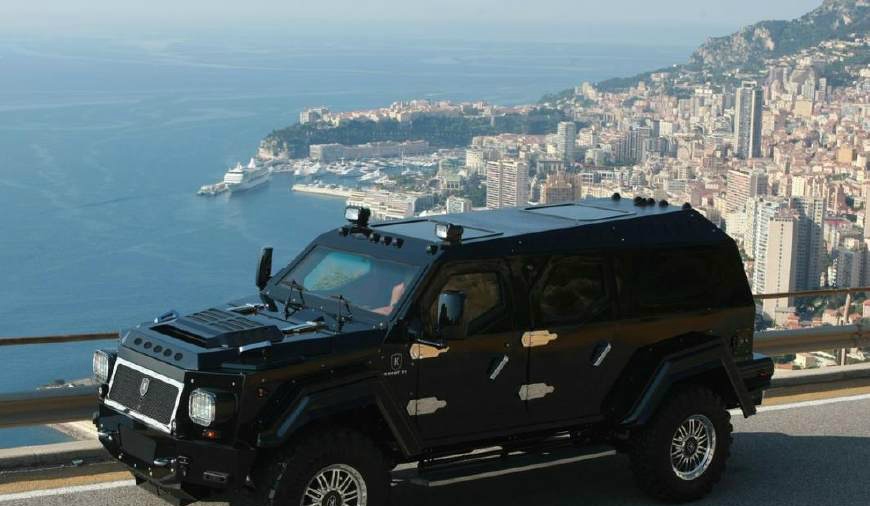 马路怪兽suv加拿大的骑士十五世个头快接近悍马的两倍