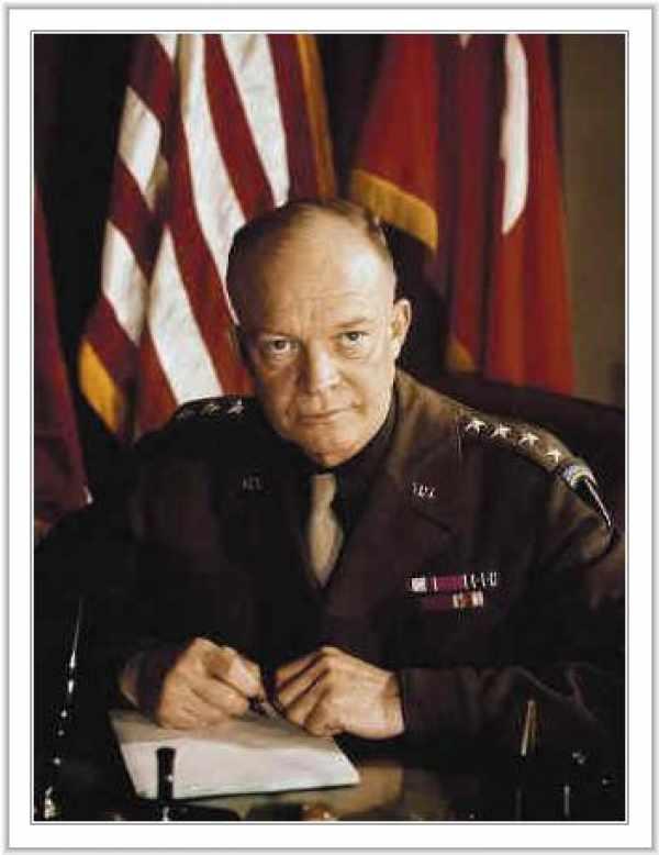 二战艾森豪将军图片