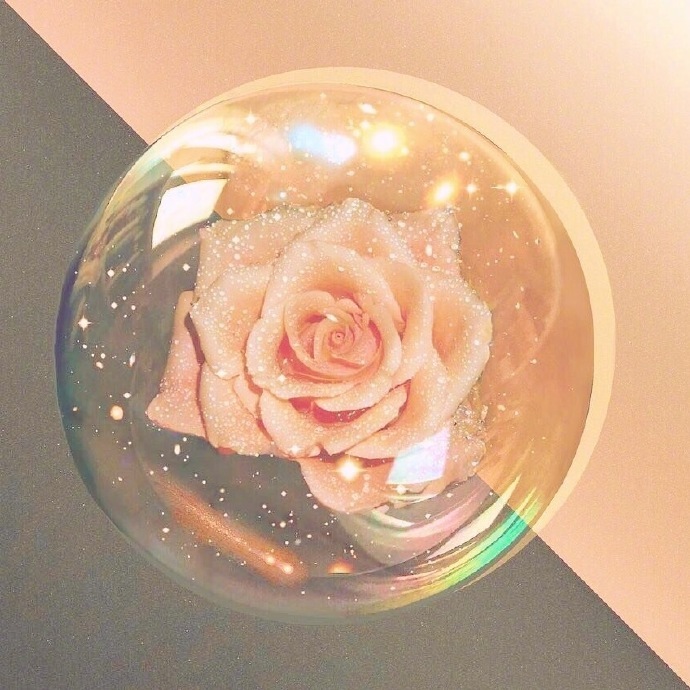 幸运的人会看到这组魔法泡泡 并且遇见久违的惊喜