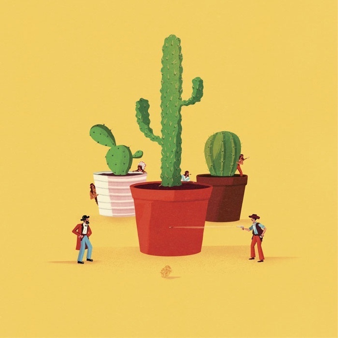 英国插画家jack hudson的插画设计作品