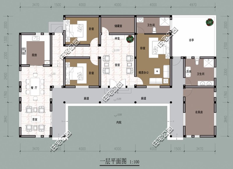 农村自建14x25米三合院,6卧5卫还有烤火房,30万造价适合老百姓__财经
