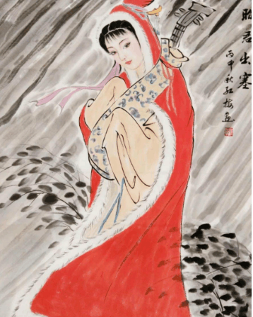 令人心酸的王昭君, 为国泰民安, 先后嫁给匈奴两父子, 都生了孩子