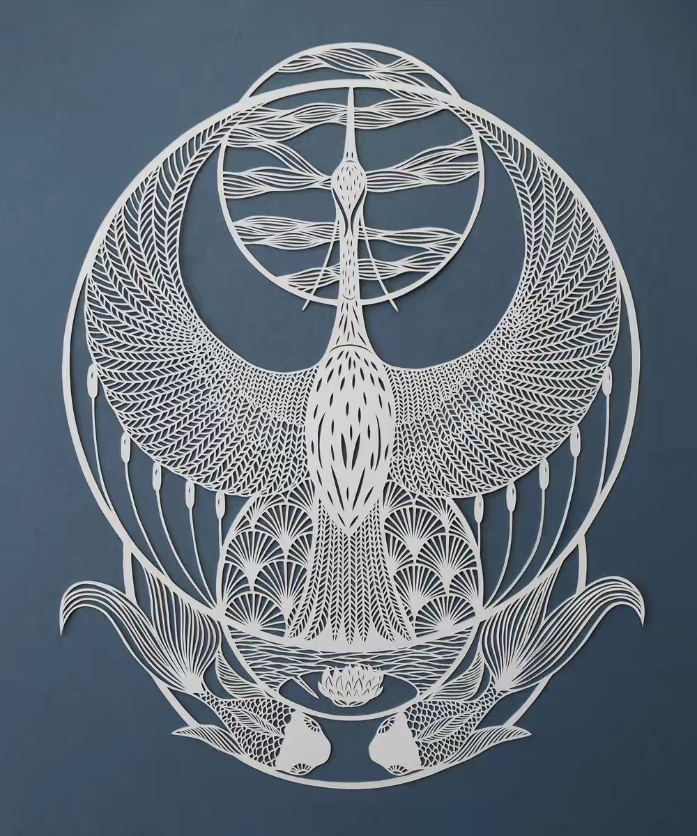 来自"pippa dyrlaga "的创意剪纸艺术作品.