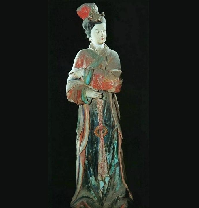 晋祠圣母殿侍女像|侍女像|晋祠圣母殿_新浪新闻