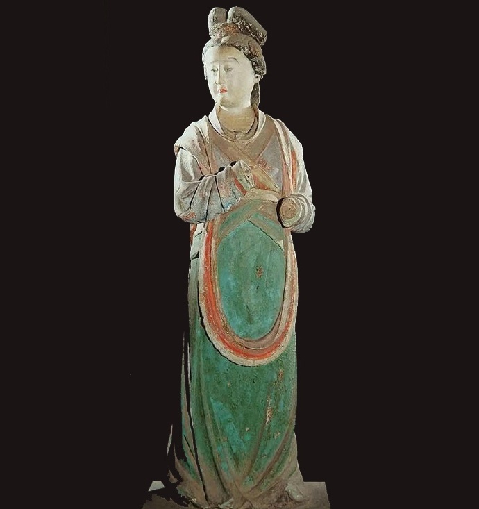 晋祠圣母殿侍女像