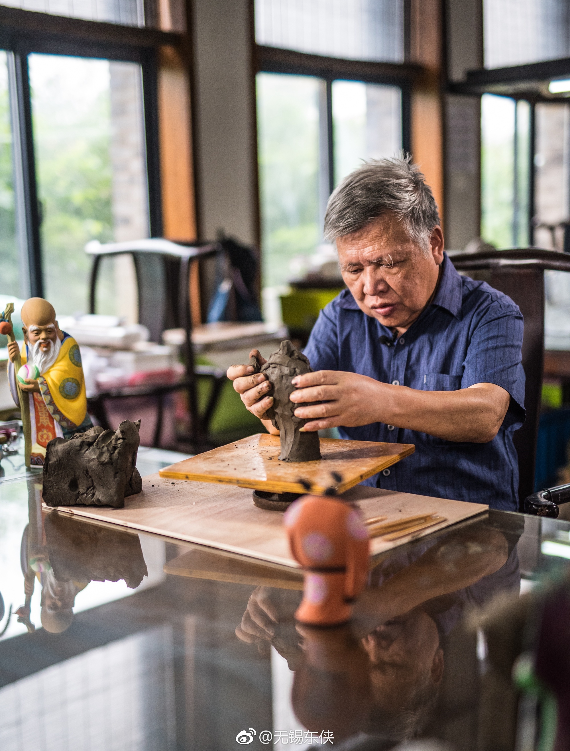 太湖之畔的无锡惠山泥与柳成荫有着不解之缘,柳